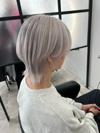 メンズ ✨パーマ×ハイトーン Futo✨のヘアスタイル