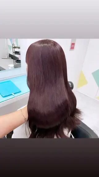 ロング 🎀モテ 暖色🎀のヘアスタイル