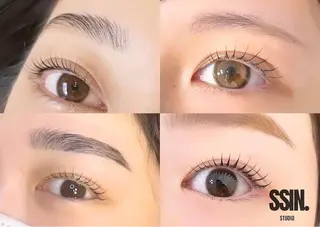 マツエク・マツパ まつ毛パーマ＆眉毛サロン SSIN STUDIO松戸店所属・SSINSTUDIO 松戸店のマツエク・マツパデザイン