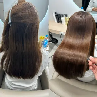 ロング youres hair はなれ店所属・髪質改善🌸縮毛矯正 専門家💖後藤のヘアスタイル