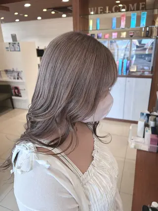 ロング カラー 河口 勝博のヘアスタイル