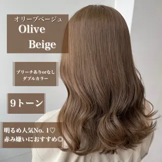 セミロング カラー パーマ 【赤み消しカラー】 中野浩太のヘアスタイル