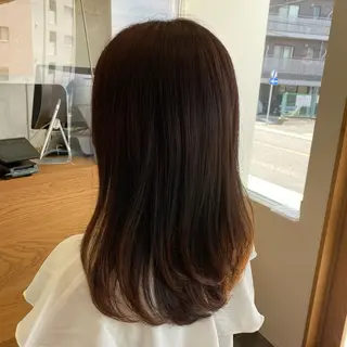セミロング 後藤 千絵のヘアスタイル