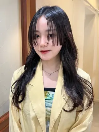 ロング カラー Kasumi /伏見 /髪質改善/ロングのヘアスタイル