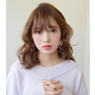 ミディアム 【今だけブリーチ 限定価格💕】すみのヘアスタイル