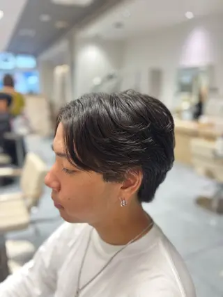 ショート パーマ メンズ メンズ特化韓国風 パーマスタイル/りんのヘアスタイル