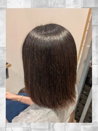 ミディアム 山下 桜華のヘアスタイル