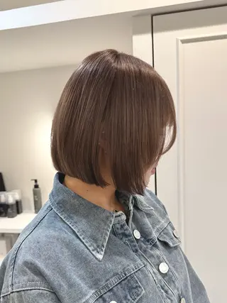 ショート カラー ヘアアレンジ SALOWIN京都河原町Suite店所属・外国人風レイヤー/ ハイトーンSHUのヘアスタイル