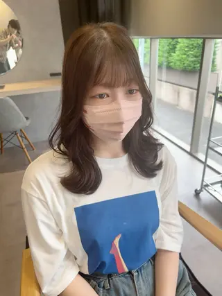 ミディアム カラー 佐藤優太朗 似合わせ/髪質改善のヘアスタイル