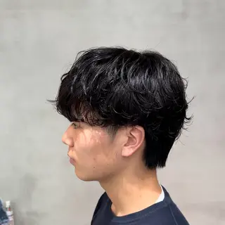 パーマ メンズ 当日予約⭕️ fifth渋谷太田のヘアスタイル