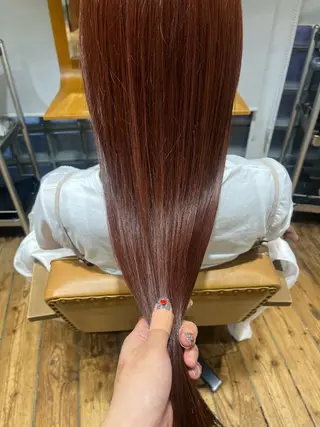 ロング カラー カット/パーマモデル 募集🩵　yukaのヘアスタイル