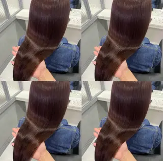 ロング 髪質改善 /美髪矯正🫧ゆたかのヘアスタイル