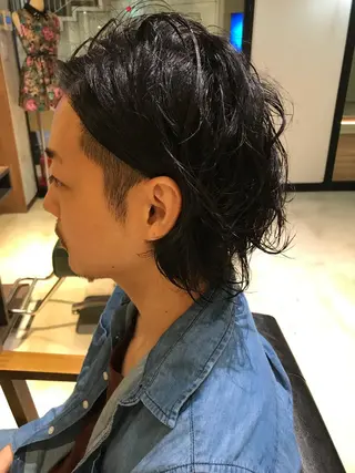 ショート パーマ 松村 崇弘のヘアスタイル