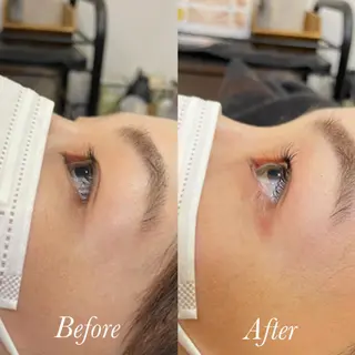 マツエク・マツパ aya/小顔レイヤー /柔らかカラーのヘアスタイル