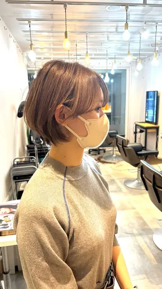 ショート HARUKI  MINATO Japan広島紙屋町店所属・hmj紙屋町店 脊戸智志のヘアスタイル