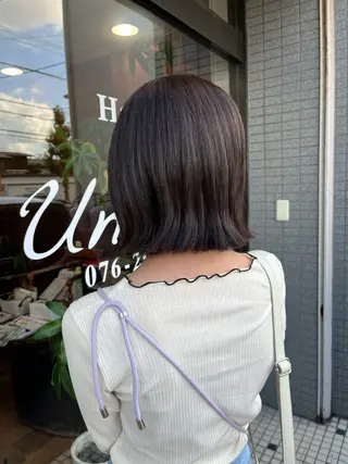 ショート Un Fleur所属・立野 希沙のヘアスタイル