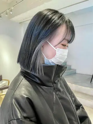 ミディアム カラー HAIR&NAIL KANAのネイルデザイン