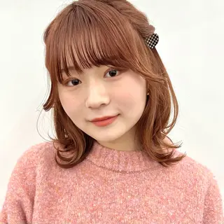 ショート カラー 暖色/艶髪/ボブ/ ショート/Ayaのヘアスタイル