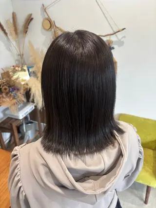 ミディアム むとうさとな/カラー モデル様募集中🎀のヘアスタイル