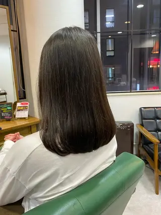 ミディアム 🌟ROUGE 🧸おびつななみのヘアスタイル