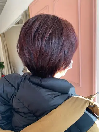 ショート 梛木 唯のヘアスタイル