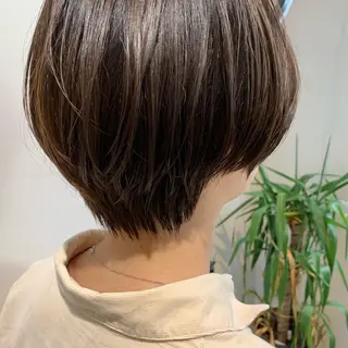 ショート カラー "小顔カット" Fuko.のヘアスタイル