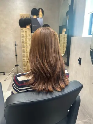 ロング カラー 森本峻介 ボブ/透明感カラーのヘアスタイル