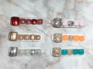 ネイル Nail&まつげエクステSalon Cure所属・岡本 奈央子のネイルデザイン