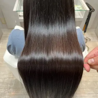 ロング タカギ　タツキ 縮毛矯正/髪質改善のヘアスタイル