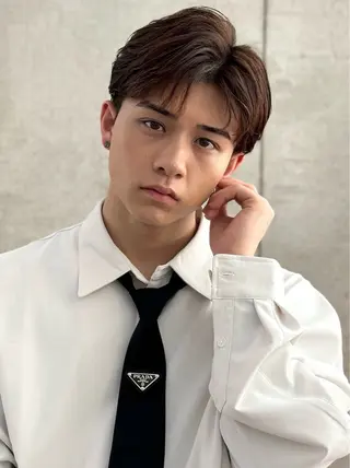 ショート メンズ 金本 佐介のヘアスタイル