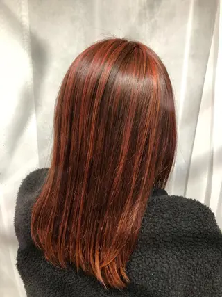 セミロング M.SLASH bonheur所属・松田 真央のヘアスタイル