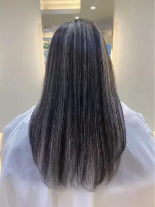 ロング カラー 小顔レイヤー💗 木村実樹のヘアスタイル
