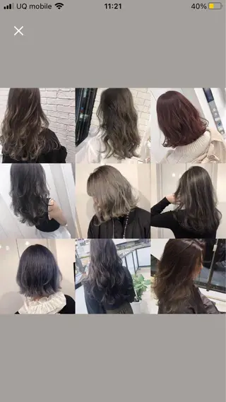 カラー hair salon mementoのヘアスタイル