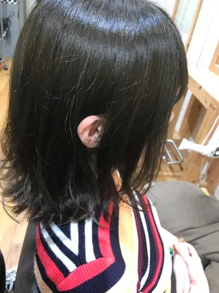 ミディアム 緑地公園美容室 neohairのヘアスタイル