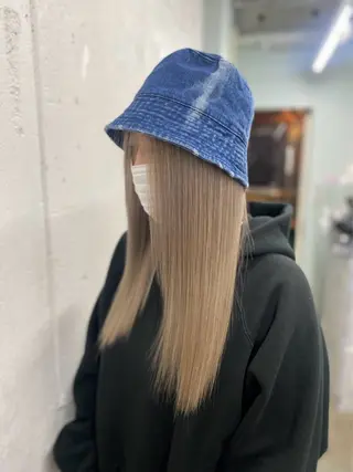 ロング TACE新宿所属・おさない りくのヘアスタイル
