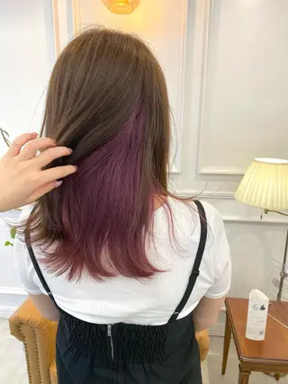 セミロング HARUKA🍒 tocca天王寺のヘアスタイル