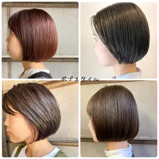 ショート カラー 長瀬遥姫❁⃘笹塚 インナーカラーのヘアスタイル