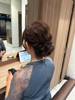 ミディアム ヘアアレンジ メンズ特化/ パーマChihoのヘアスタイル