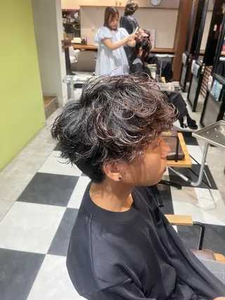 ショート パーマ メンズ 🎧メンズパーマ特化 /RUI🎧のヘアスタイル