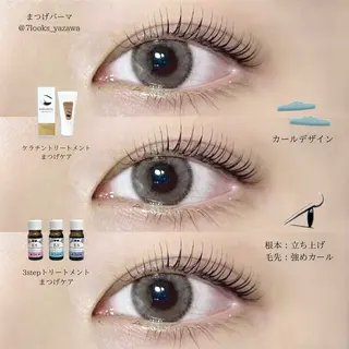 マツエク・マツパ Stella 谷澤のマツエク・マツパデザイン