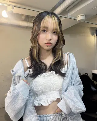 ロング カラー mizuho🐈⬛ 艶髪¦ダークトーンのヘアスタイル