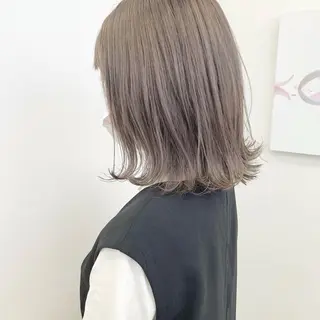 ミディアム カラー ParveMix 🐾鳥取彩花のヘアスタイル