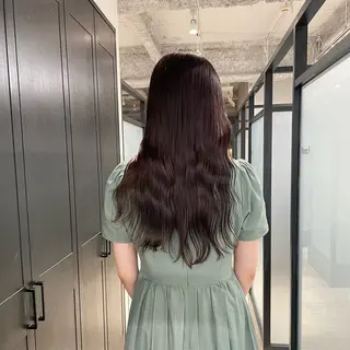 ロング SALOWIN 梅田所属・山口滉斗/美髪 縮毛矯正/髪質改善のヘアスタイル