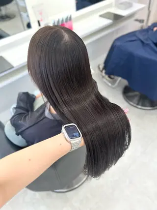 ロング カラー parvemix平野 真央🎀💞のヘアスタイル