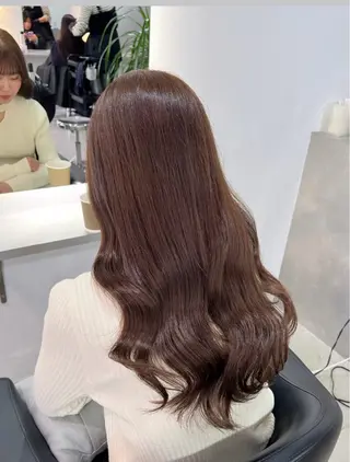 セミロング VISION:ALLHAIR所属・VISION 巻幡野花のヘアスタイル