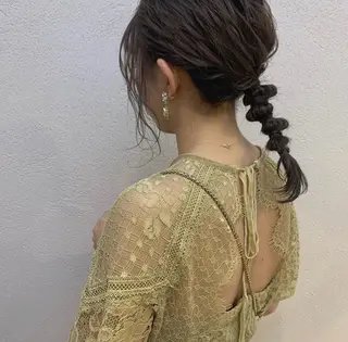 セミロング ayano /トレンドヘアのヘアスタイル