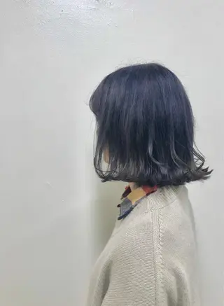 ミディアム カラー エリアNo.1カラー ⭐️hikaru⭐️のヘアスタイル