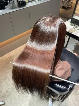 ロング 縮毛矯正/髪質改善 ヒカルのヘアスタイル