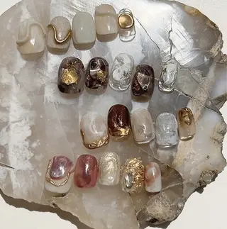 ショート ガレリアエレガンテ栄店所属・ガレリアエレガンテ栄 Minaのネイルデザイン