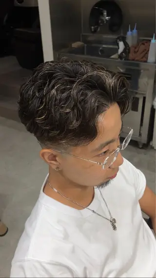 パーマ RETOUCH by fifth メンズサロン【レタッチ バイ フィフス】所属・fifth原宿 A:Ri🧸のヘアスタイル